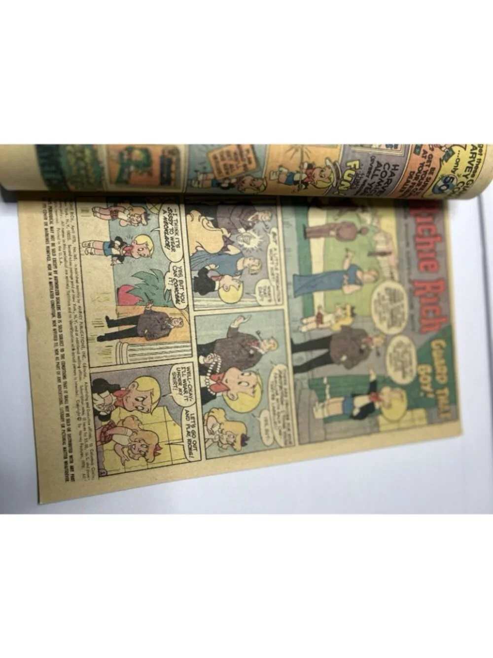 Richie Rich #165 Harvey Comics April 1978 Higher Grade Comic Book